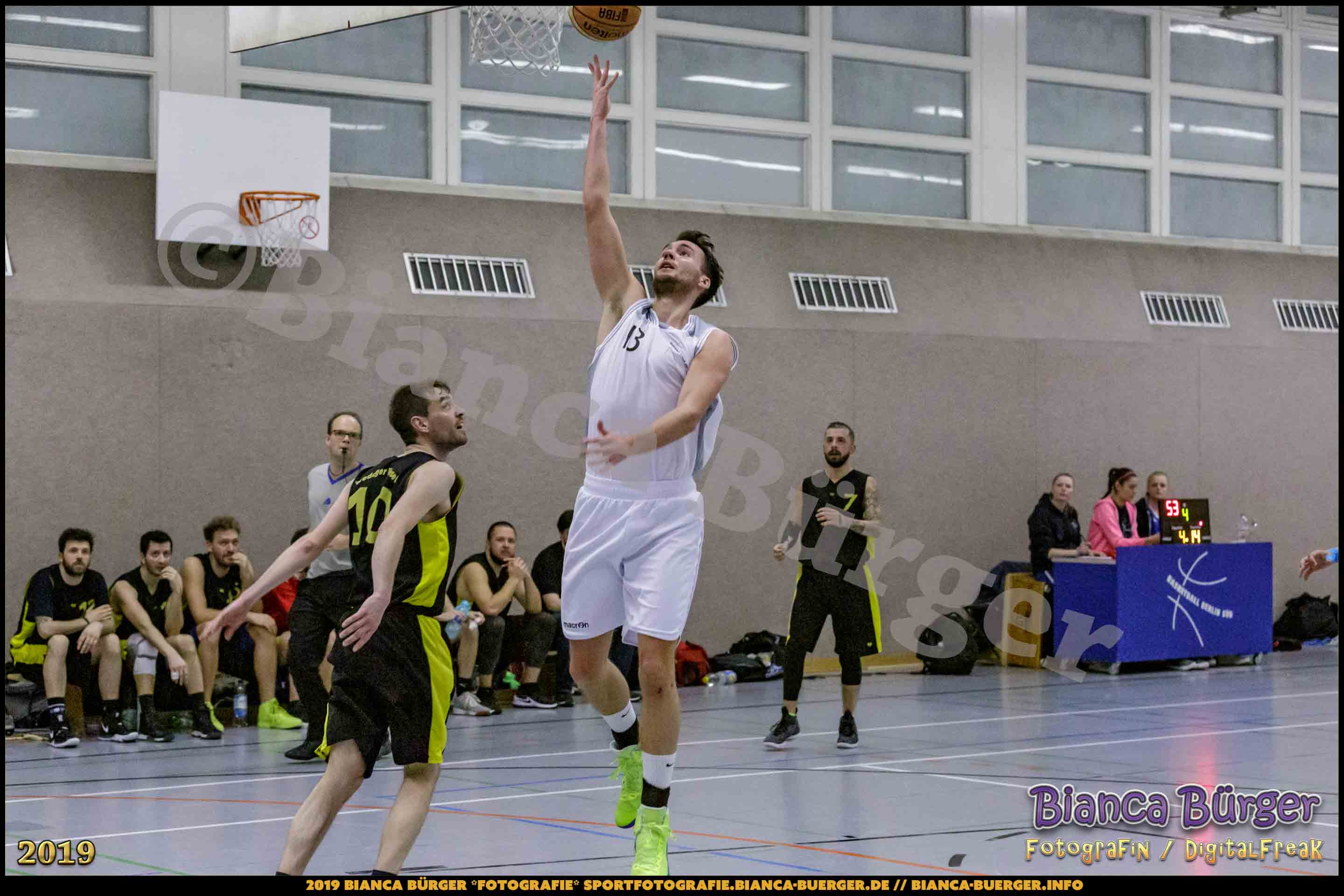 He BZB - Basketball Berlin Süd 1 vs Weddinger Wiesel 3 (S18/19, Basketball)