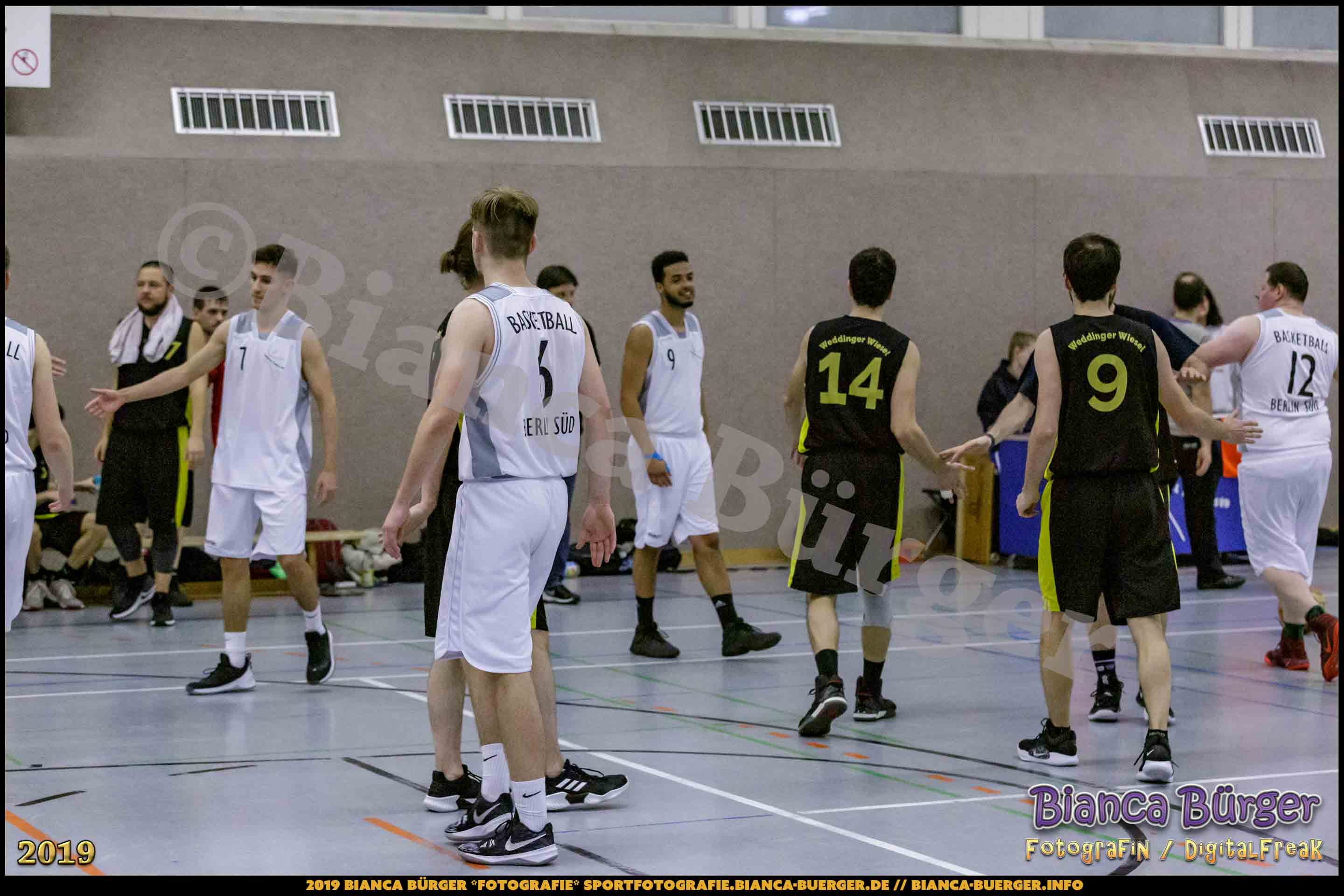 He BZB - Basketball Berlin Süd 1 vs Weddinger Wiesel 3 (S18/19, Basketball)