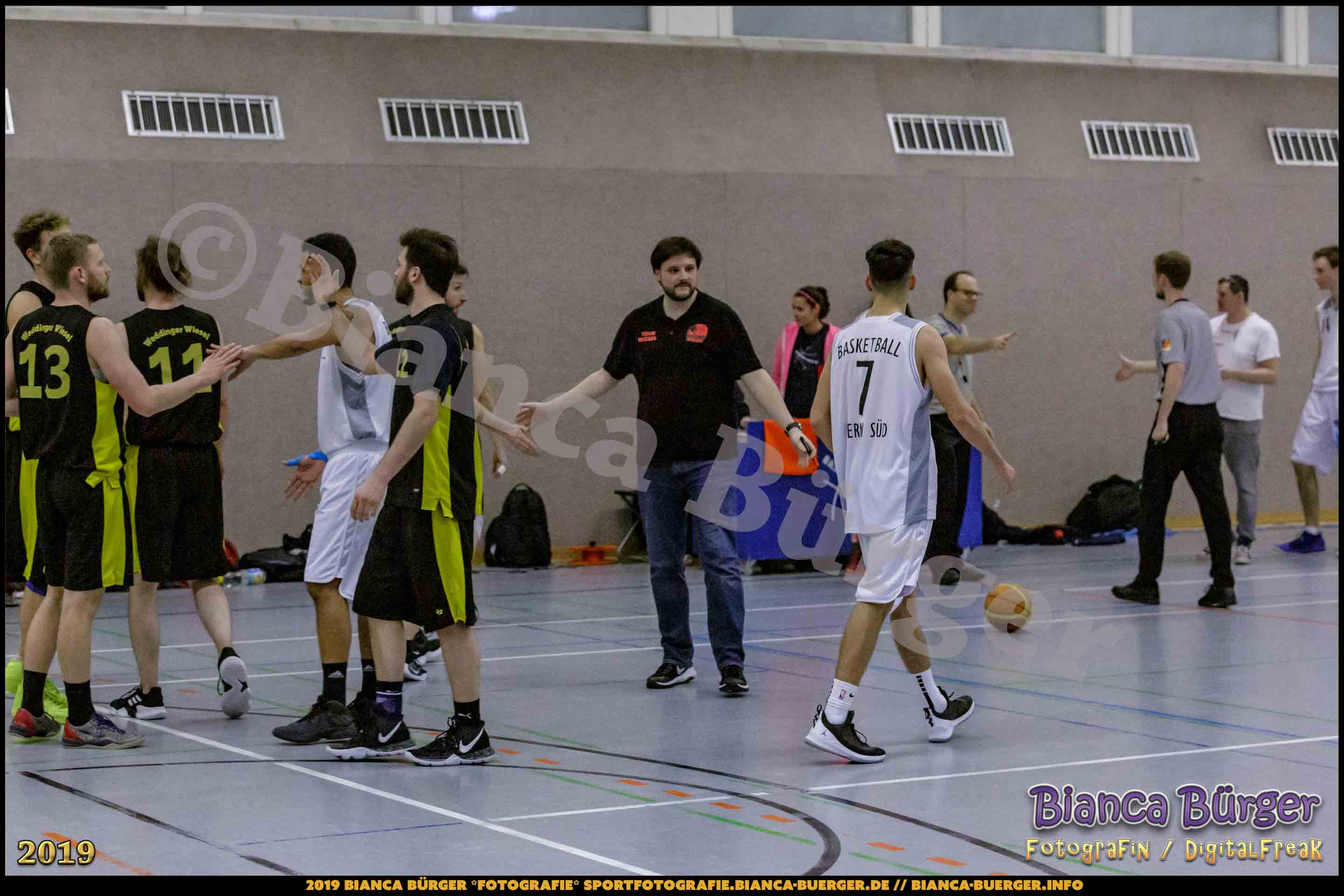 He BZB - Basketball Berlin Süd 1 vs Weddinger Wiesel 3 (S18/19, Basketball)