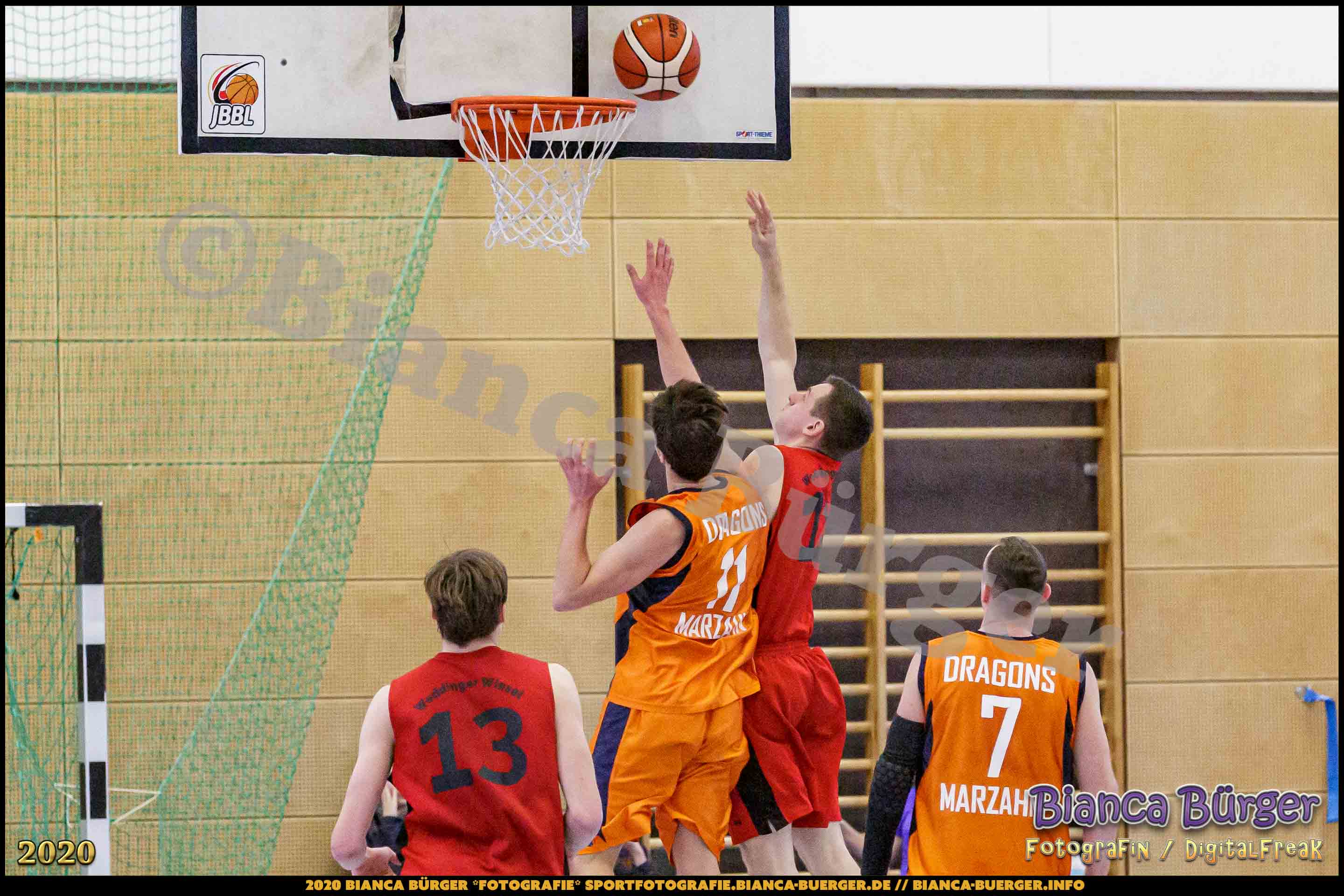 He BZB - Weddinger Wiesel 2 vs Basket Dragons Marzahn 2 (Basketball, S1920)