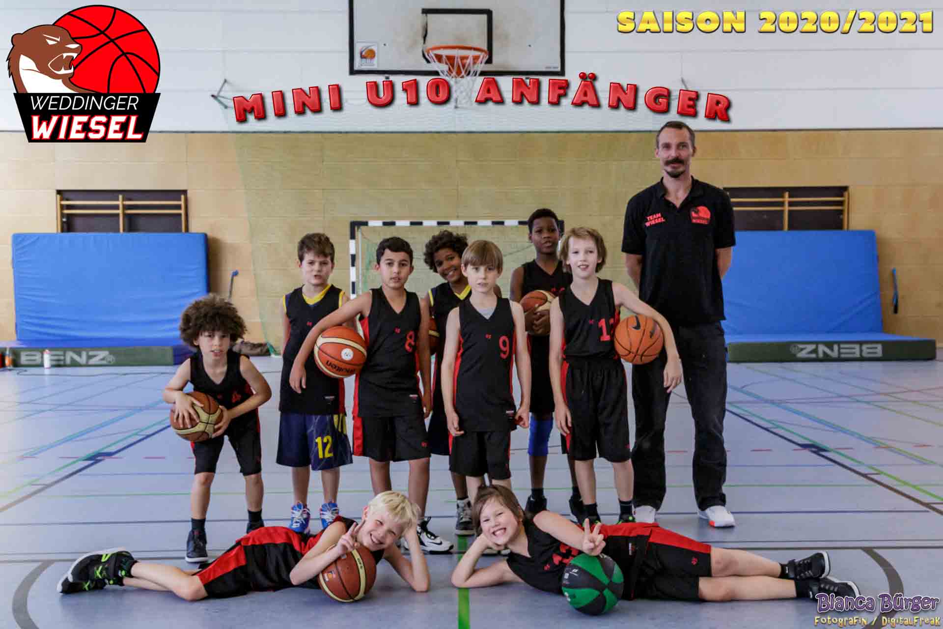Team Mini U10 A Weddinger Wiesel Saison 2020-2021